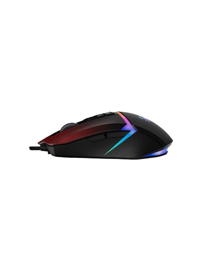 Bloody W60 Max RGB Gaming Mouse – BC3332-A Sensor 10,000 DPI 2,000 Hz Report Rate 4 Core Activated – 4 Types LOD Setting - Image 3